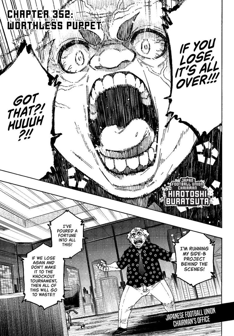 Blue Lock Chapter 352 image 01